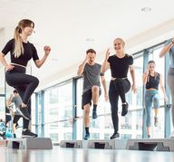Step Aerobic Fitnessstudio