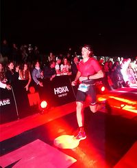 Andreas Barz bei seinem ersten IRONMAN auf Mallorca