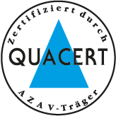 Zertifiziert durch QUAZERT - AZAV-Träger